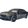 Dodge Charger Pursuit with red and blue lights