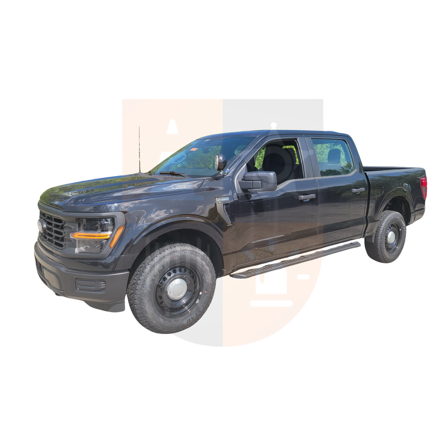 black f150 responder exterior