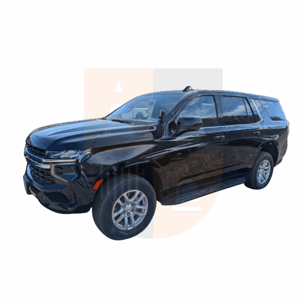 black tahoe ssv police car